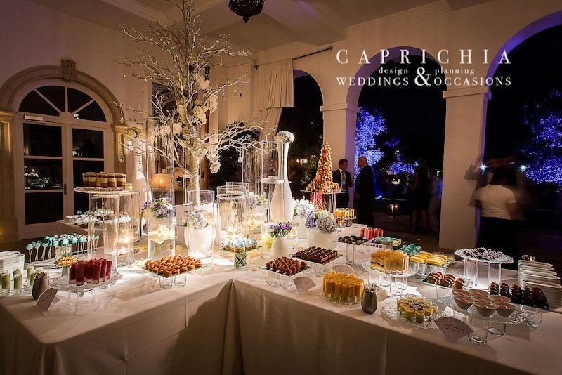 Desserts’ buffet by Goyo Catering.