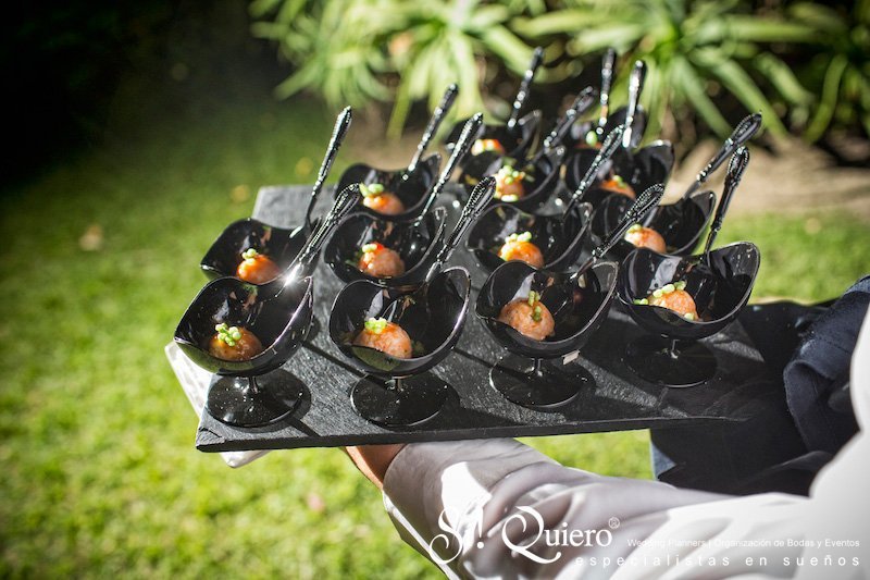 Ceviche de vieiras. | Goyo Catering