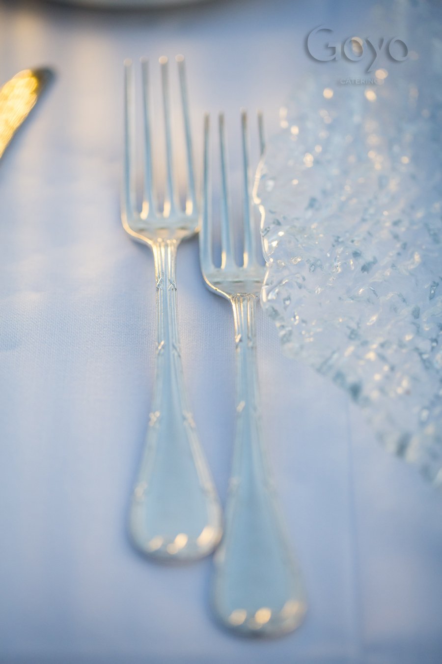 Silverware in silver. | Goyo Catering (2013)