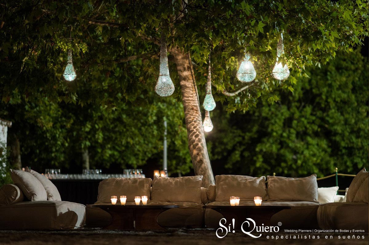 Espacio Chill out en la boda de Jesús y Yara. | Goyo Catering (2012)