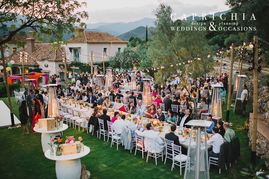 Celebration at Finca Llanos de Belvis. | Goyo Catering