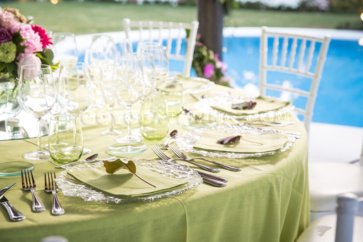 Table cloths. | Goyo Catering