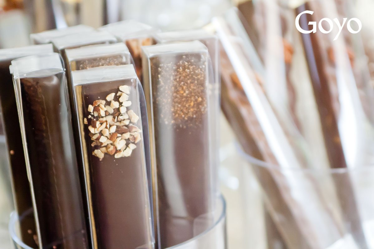 Different types of turron at Goyo Puerto Banus.