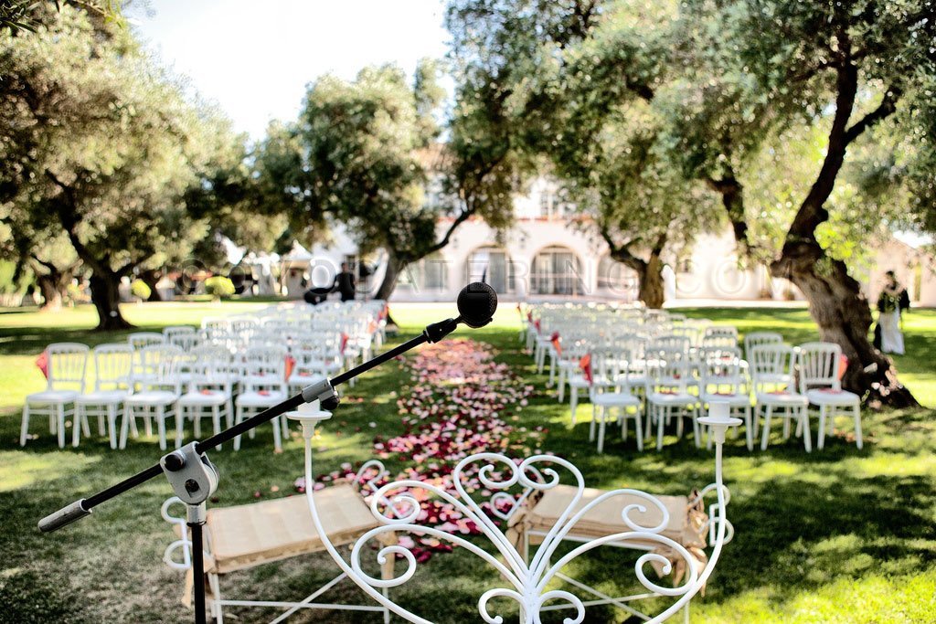 Place of the ceremony. | Design:: Sira Antequera.