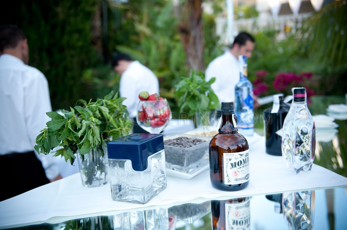 Diferentes ginebras. | Goyo Catering