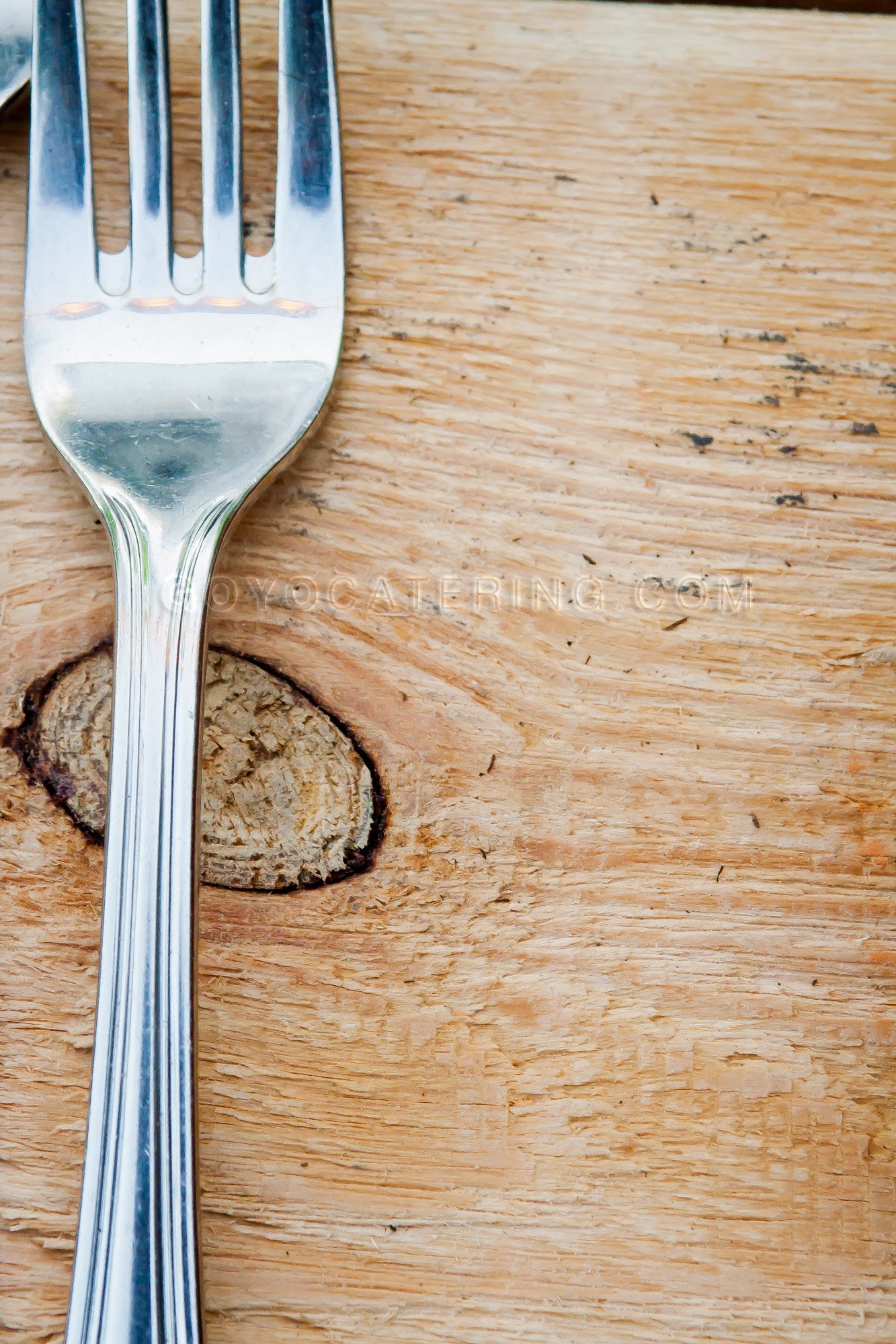 Detail of the cutlery. | Goyo Catering