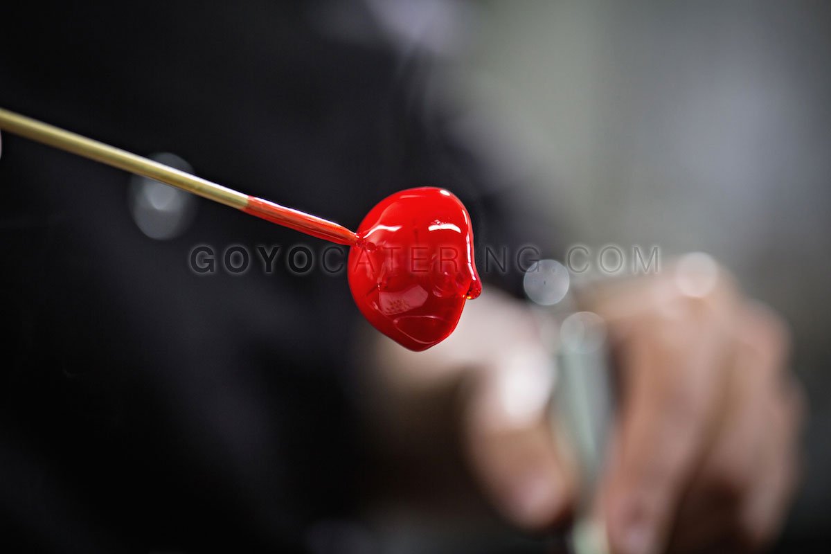 In the kitchen. | Goyo Catering