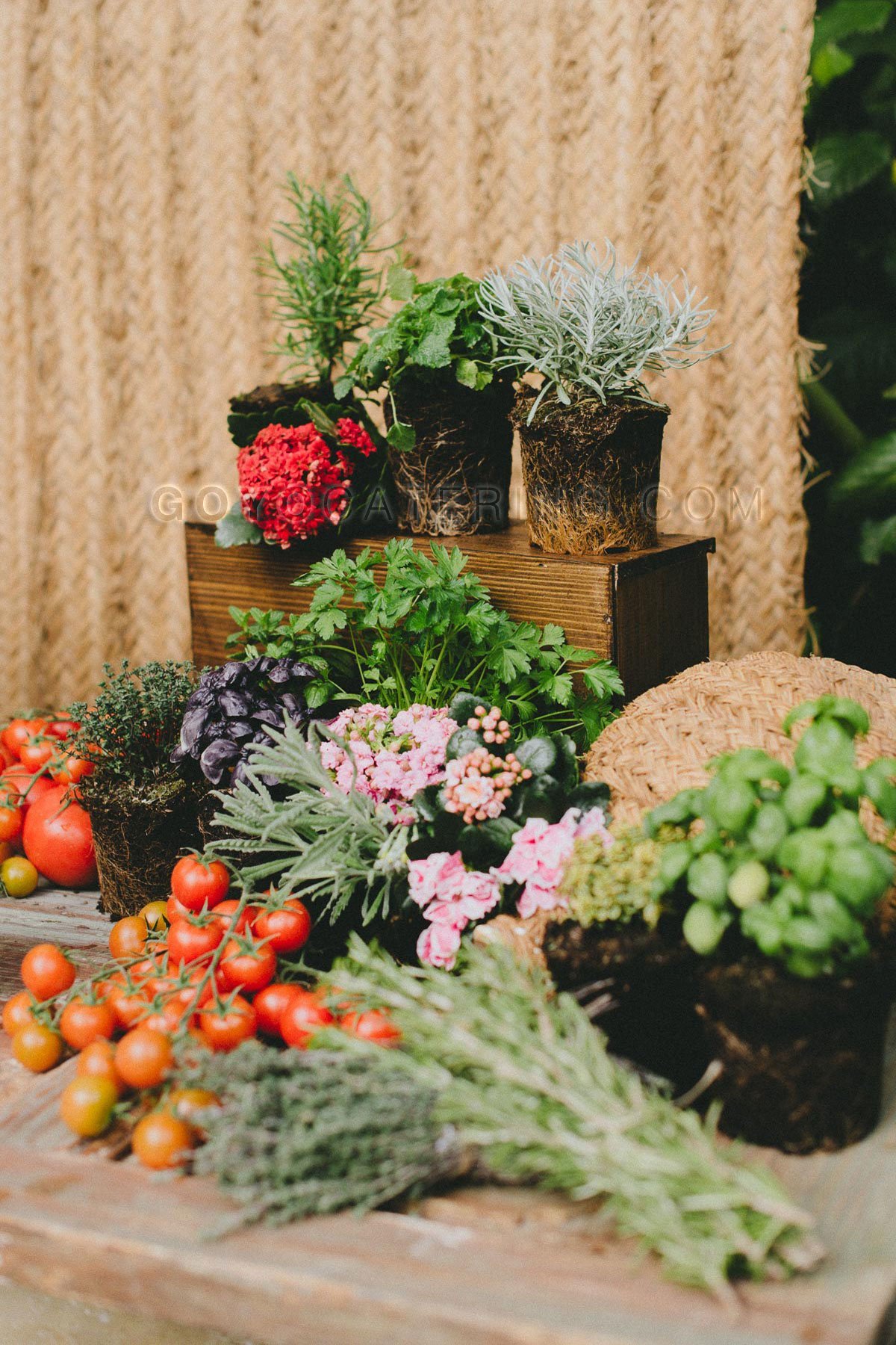 Decoración floral. | Goyo Catering