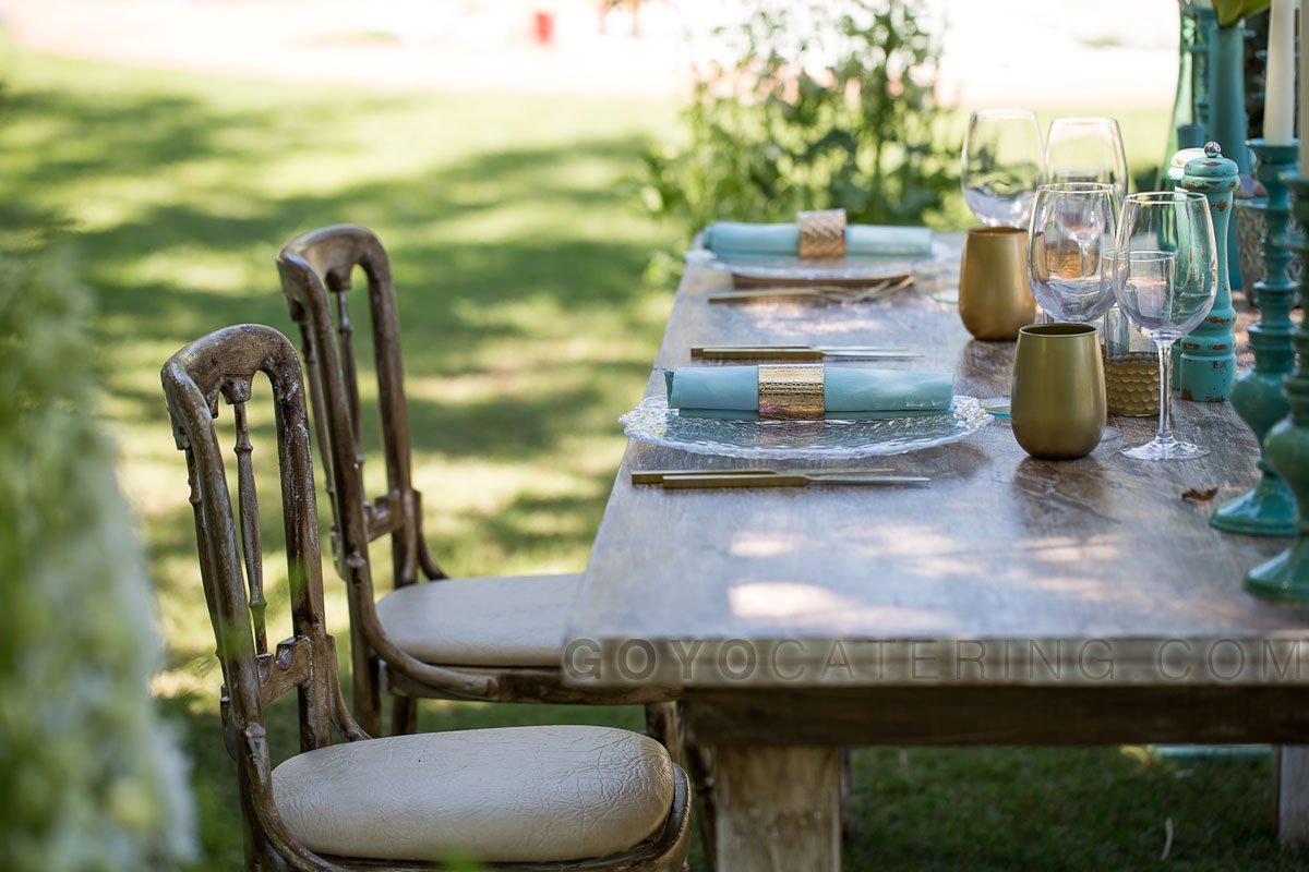 Montaje de día. | Goyo Catering