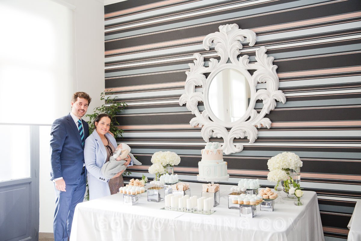 Buffet of desserts set up. | Goyo Catering