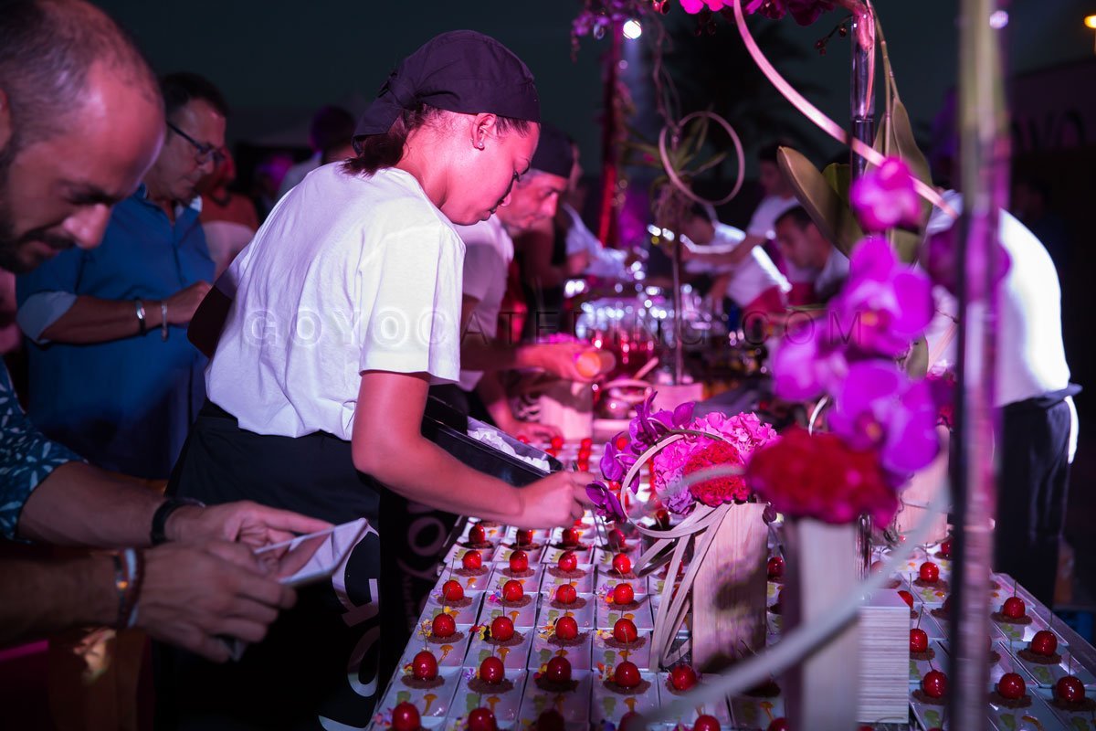 Showcooking. | Goyo Catering