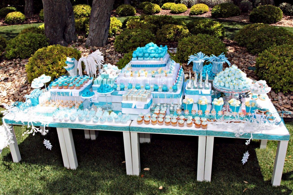 La magia de Frozen (Disney) en un Candy Bar Goyo Catering