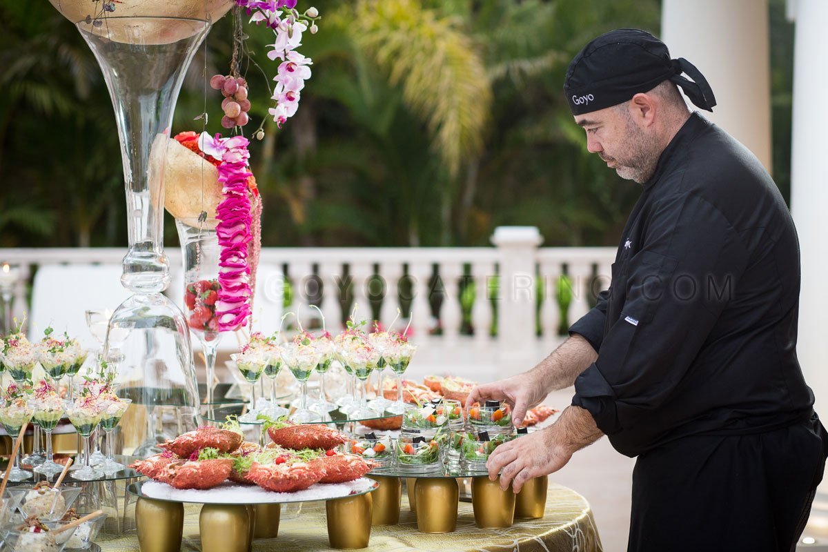 Catering at home: a birthday in Marbella.